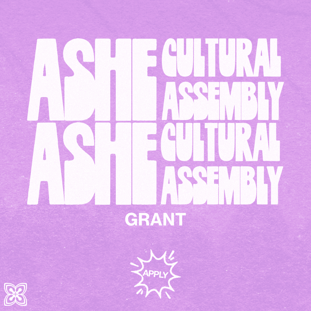 A flyer featuring white text set against a purple background.